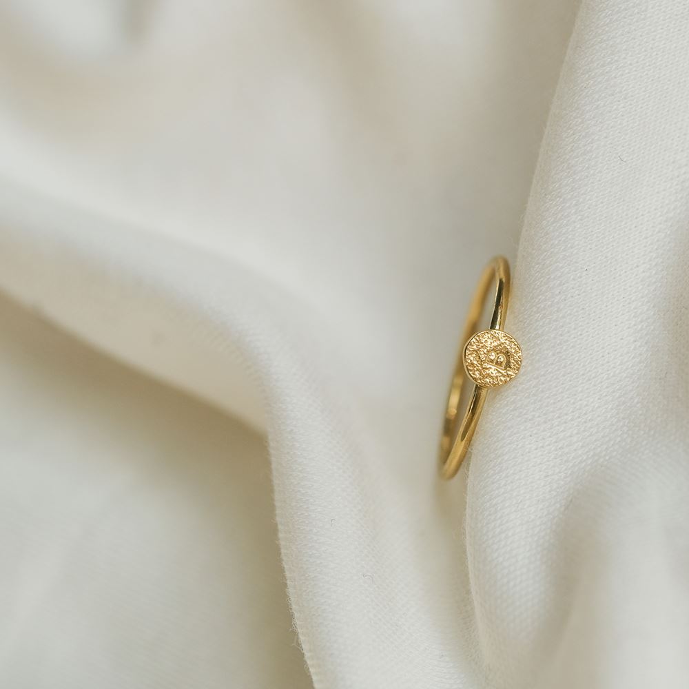 Bague Lettre d'amour n°3 (or 18k)