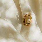 Bague Lettre d'amour n°3 (or 18k)