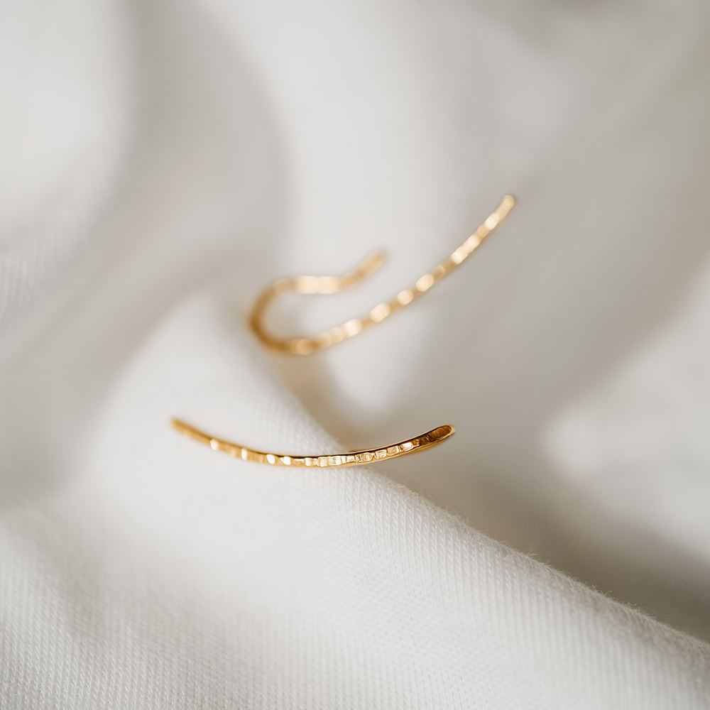 Boucle d'oreille "Fée Clochette" (or 18k)