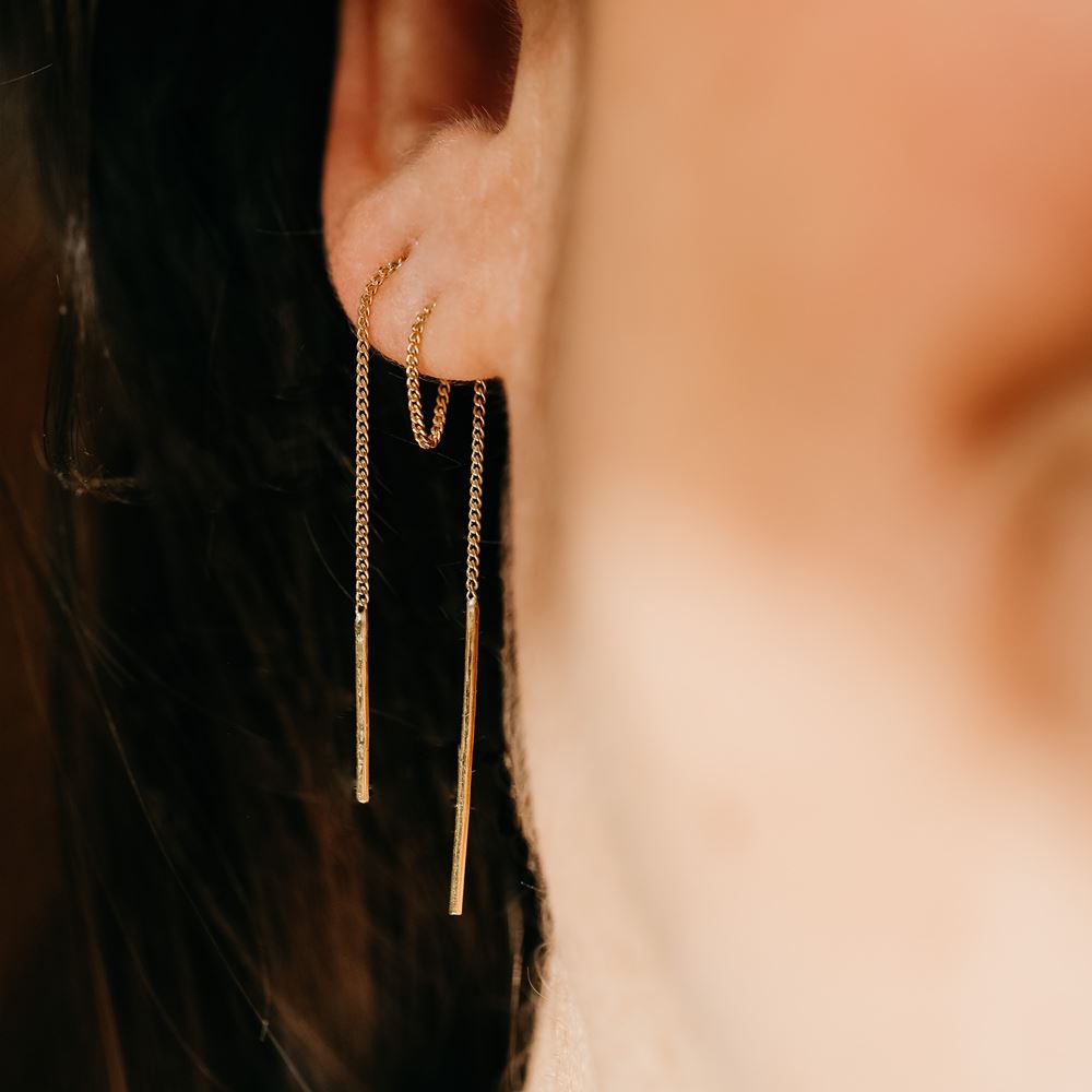 Oorring Ballerina (18k goud)