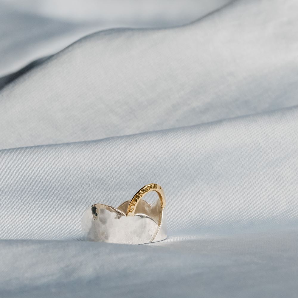 Bague L'Espérance (argent 925 et or 18k)