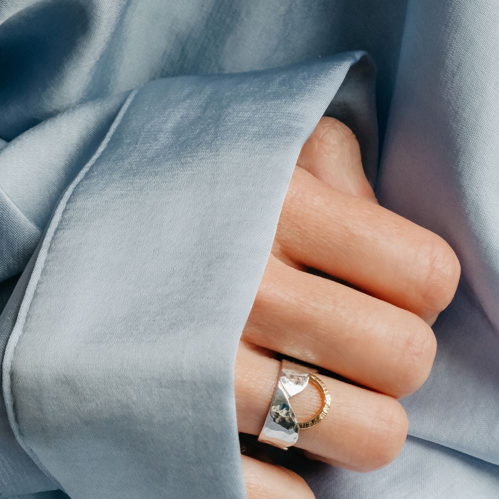 Bague L'Espérance (argent 925 et or 18k)