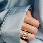 Bague L'Espérance (argent 925 et or 18k)