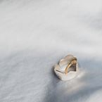 Bague L'Espérance (argent 925 et or 18k)