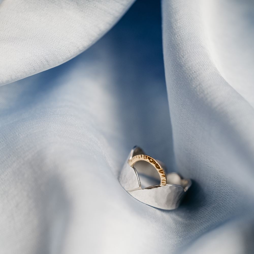Bague L'Espérance (argent 925 et or 18k)