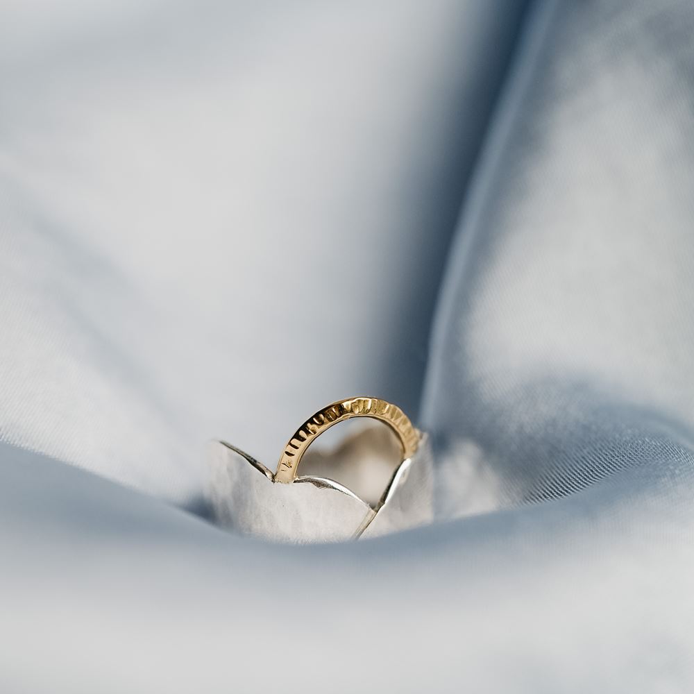 Bague L'Espérance (argent 925 et or 18k)