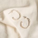 Kleine creolen Imani (zilver 925)