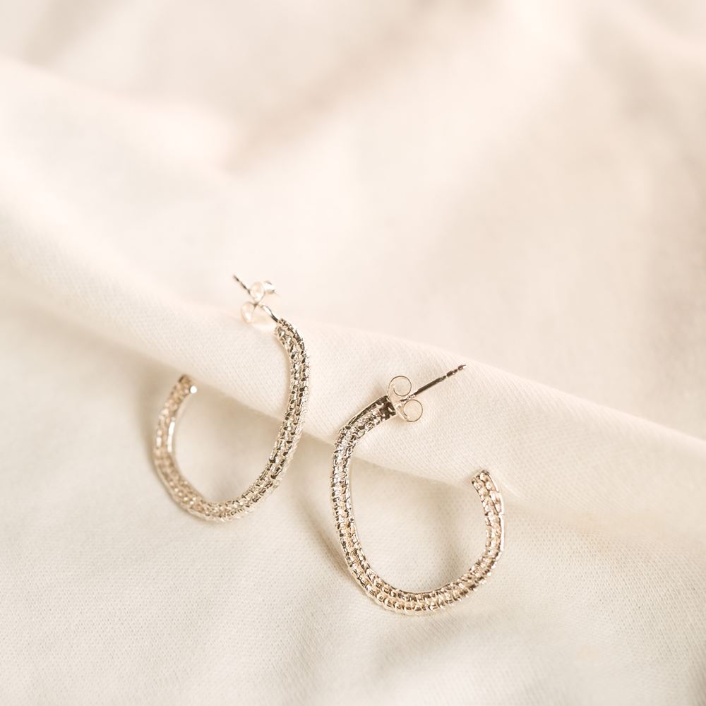 Kleine creolen Imani (zilver 925)