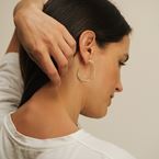 Grote creolen Imani (verguld)