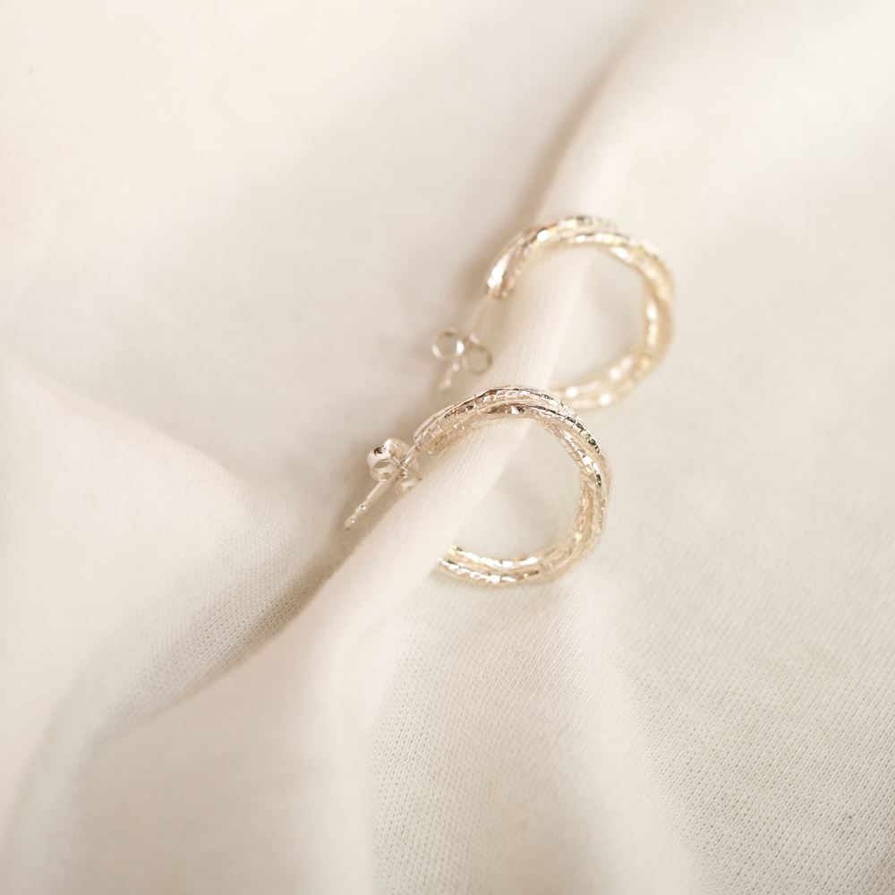 Petites créoles Najima (argent 925)