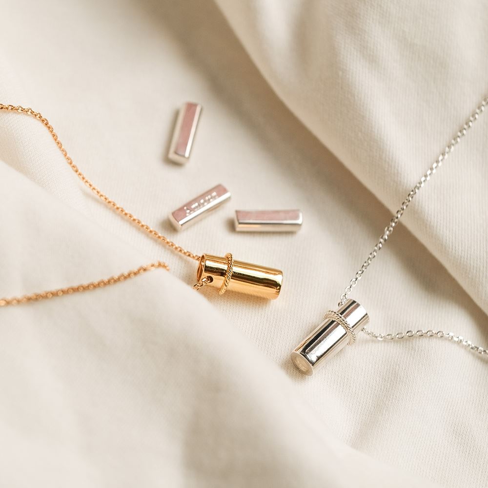 Halsketting "La Messagère" (zilver 925)