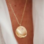 Halsketting L'intuitive (verguld)