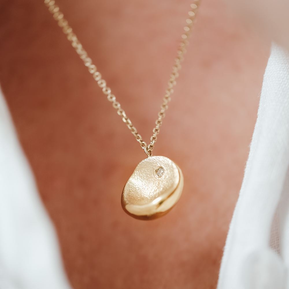 Halsketting L'intuitive (18k goud)