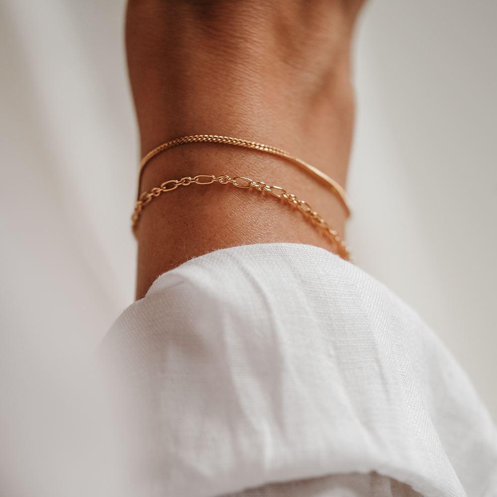 Bracelet Véra (plaqué or)